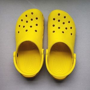 Yellow Crocs